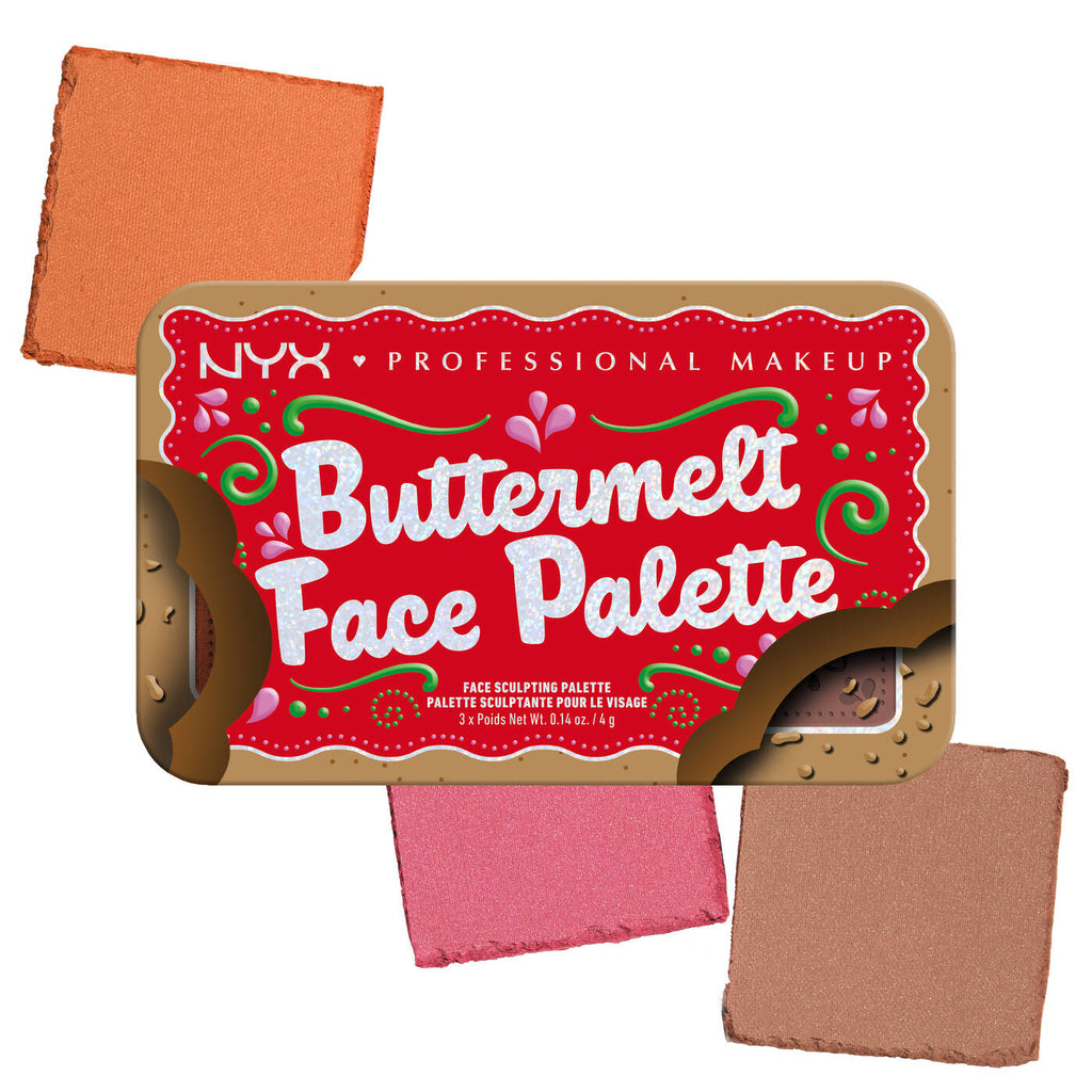 NYX Pro Makeup Buttermelt Face Palette - Limited Edition