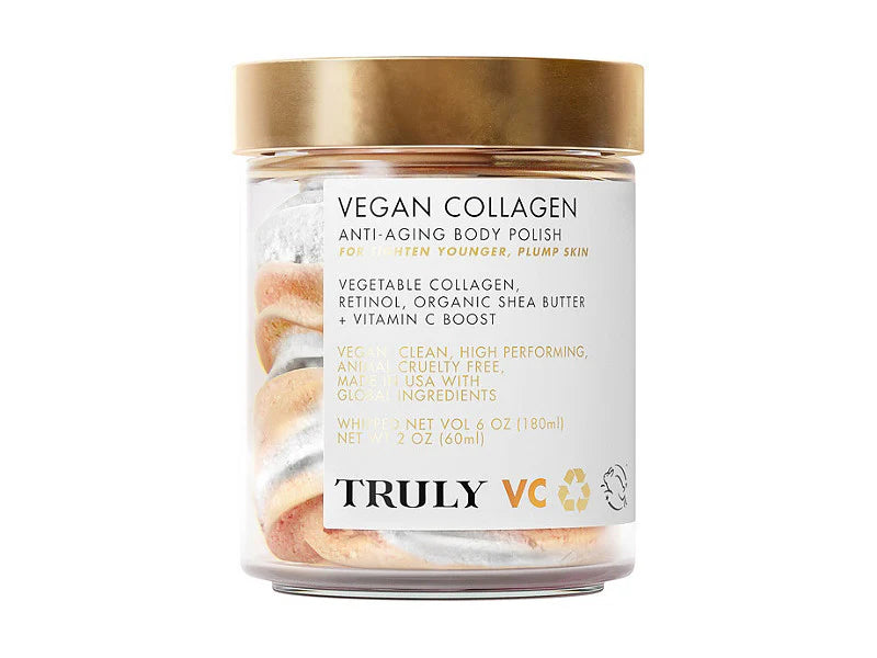 TRULY Vegan Collagen Booster Anti-Aging Body Polish - 60ml