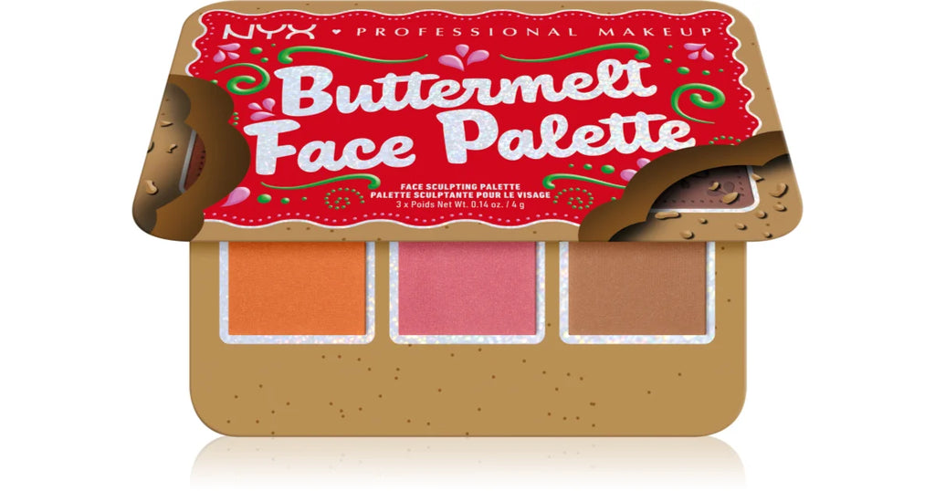 NYX Pro Makeup Buttermelt Face Palette - Limited Edition