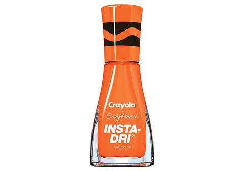 CRAYOLA + SALLY HANSEN INSTA-DRI #502 SUNSET ORANGE