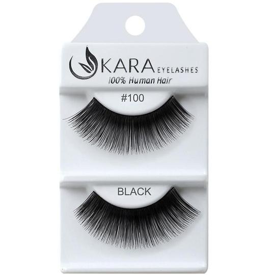 KARA human hair eyelashes #100