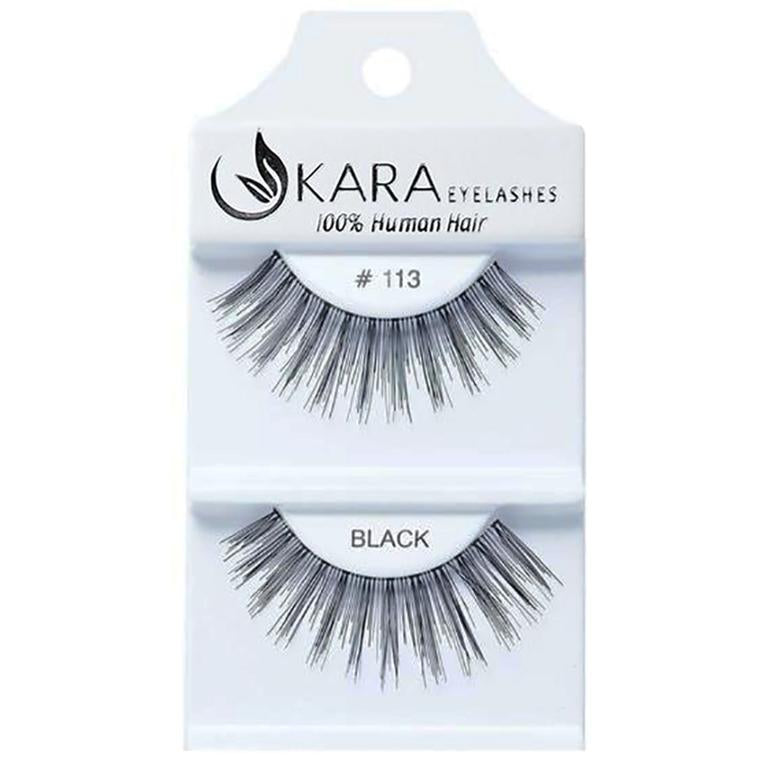 KARA human hair eyelashes #113