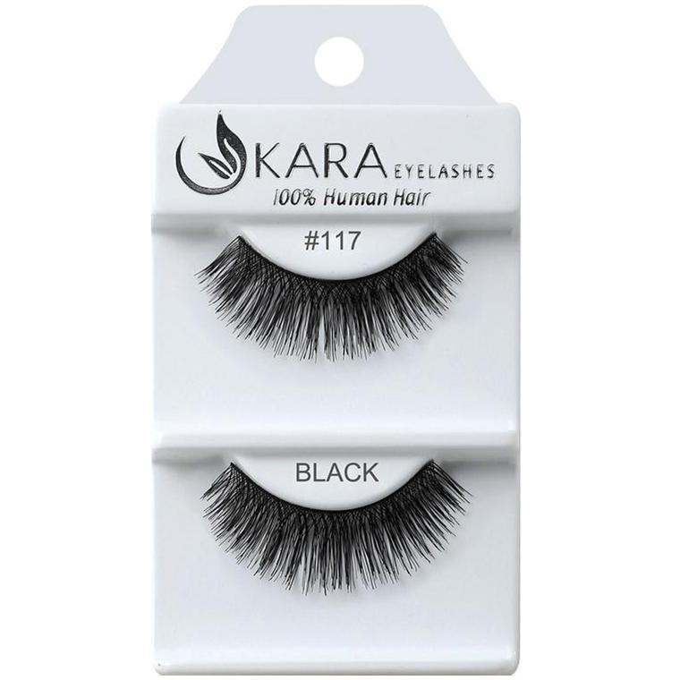 KARA human hair eyelashes #117