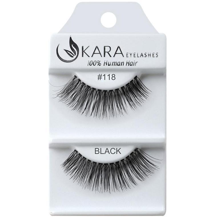 KARA human hair eyelashes #118