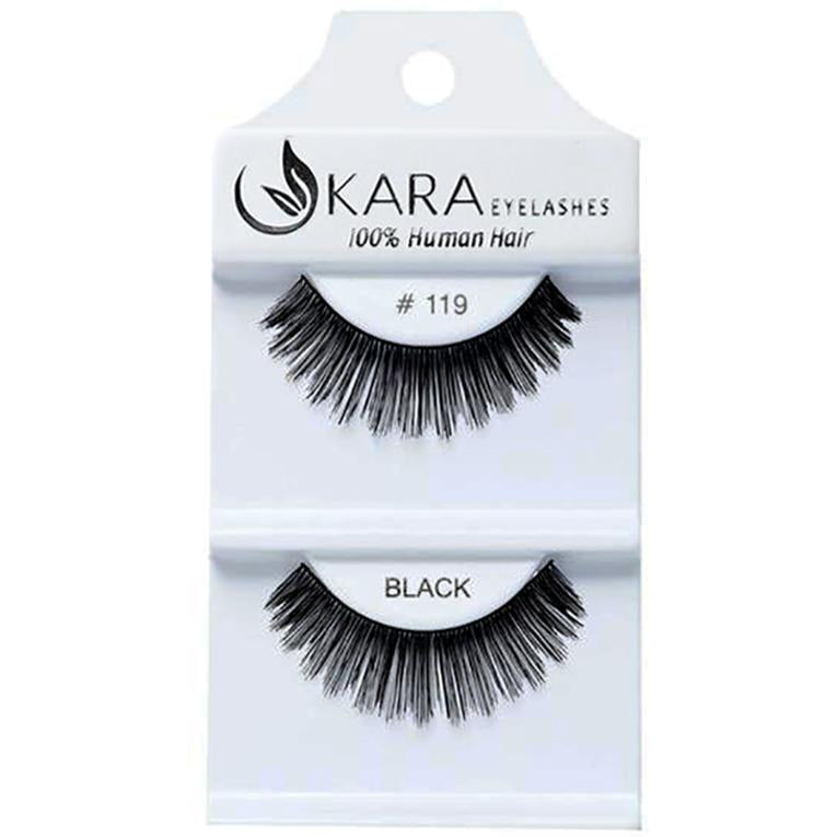 KARA human hair eyelashes #119