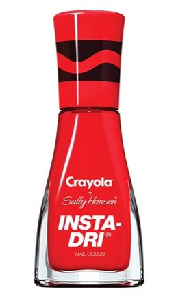 CRAYOLA + SALLY HANSEN #510 SCARLET