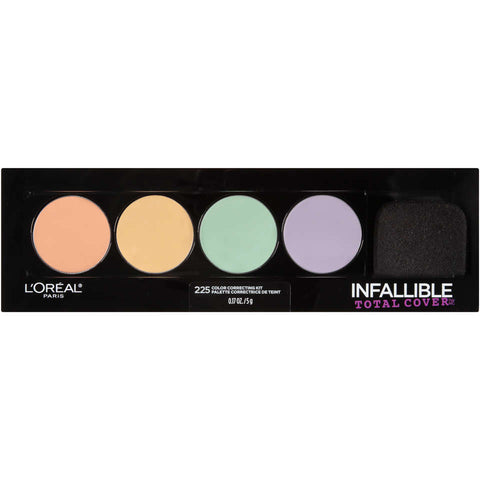 L'OREAL INFALLIBLE TOTAL COVER COLOR CORRECT KIT "225"