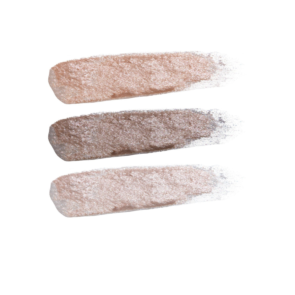 PHYSICIANS FORMULA SHIMMER STRIPS CUSTOM EYE ENHANCING GEL CREAM & LINER TRIO "EXTREME SHIMMER"