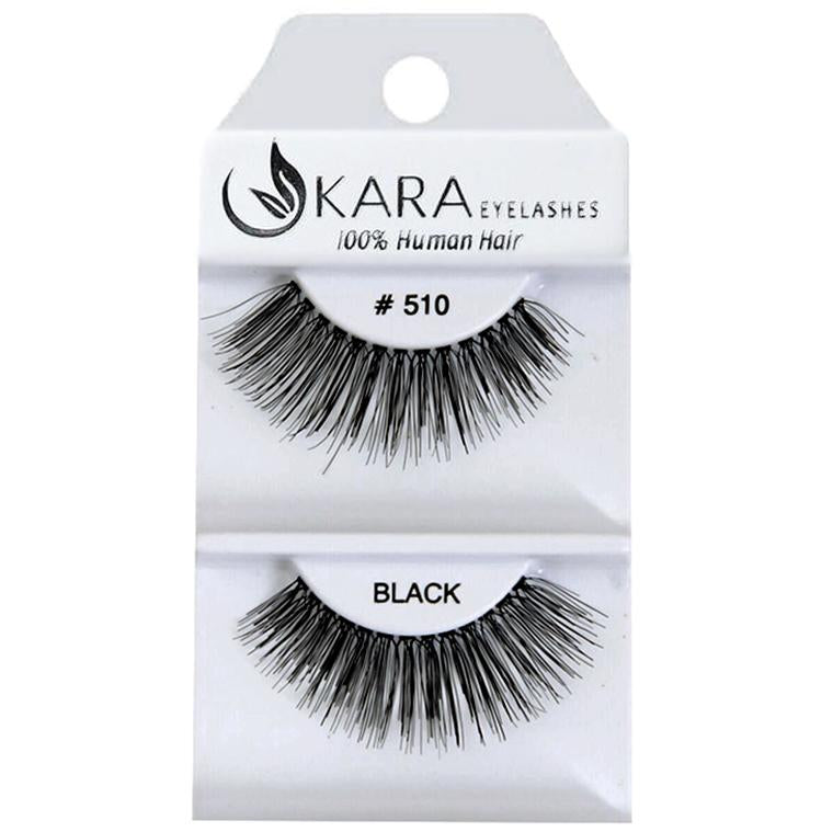 KARA human hair eyelashes #510