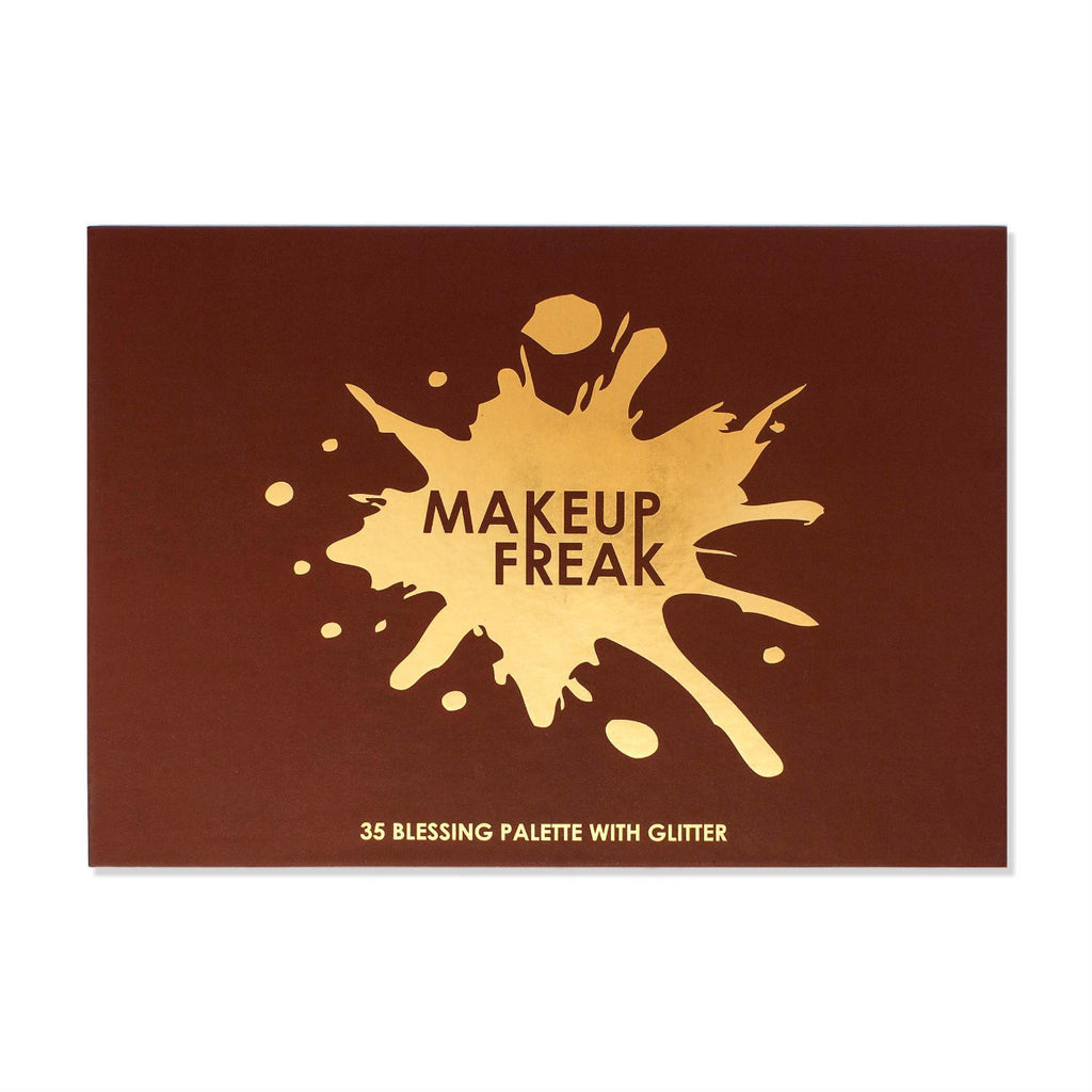 MAKEUP FREAK "BLESSING" 35 COLOR PALETTE WITH GLITTER