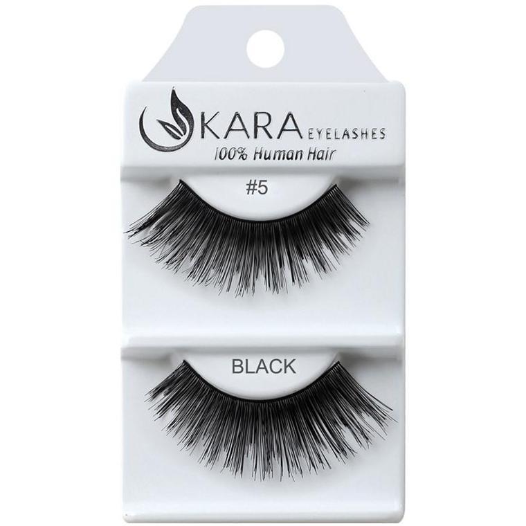 KARA Human hair eyelashes #5