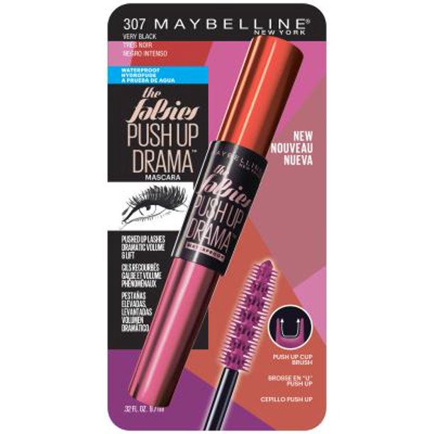 Maybelline New York The Falsies Push Up Drama Washable Mascara, "Very Black"