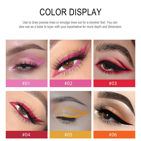 20 COLOUR OUTSIDE WATERPROOF CREME GEL LINER