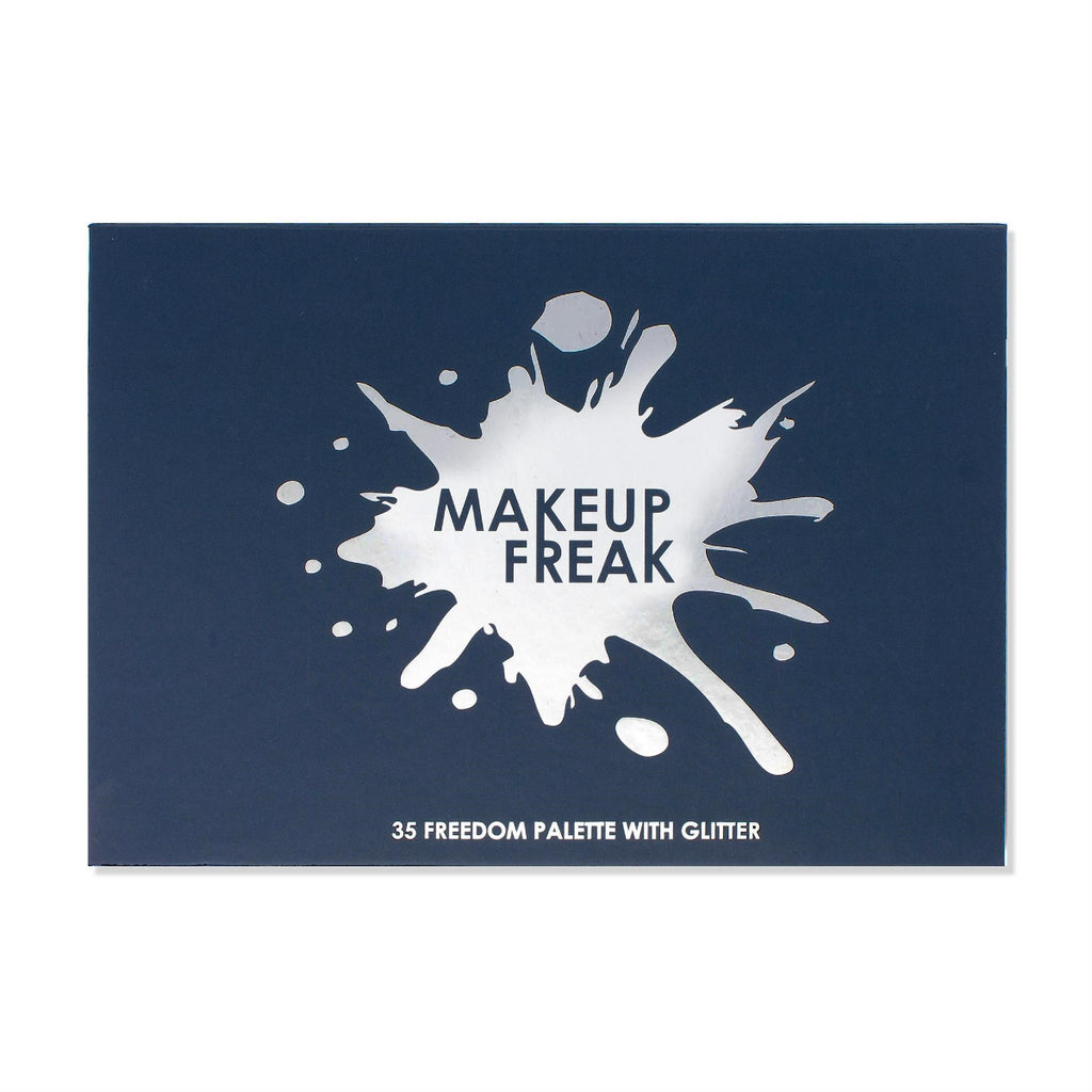 MAKEUP FREAK "FREEDOM" 35 COLOR PALETTE WITH GLITTER