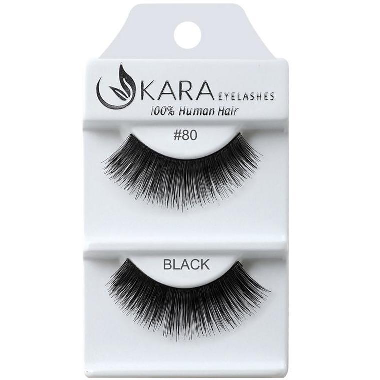 KARA human hair eyelahes #80
