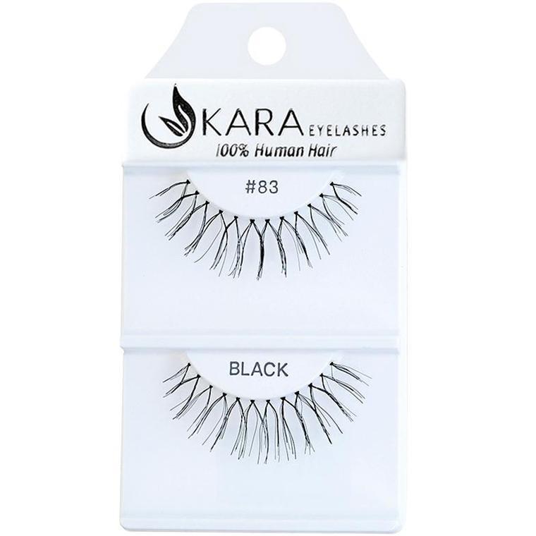 KARA human hair eyelashes #82