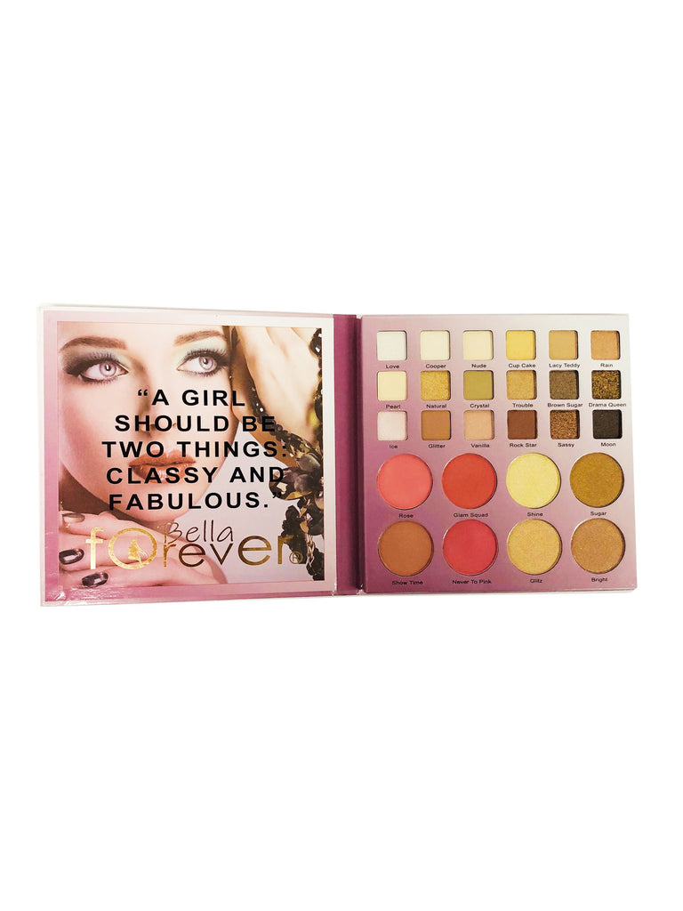 BELLA FOREVER COSMETICS EYESHADOW PALETTE "BEAUTY KIT"