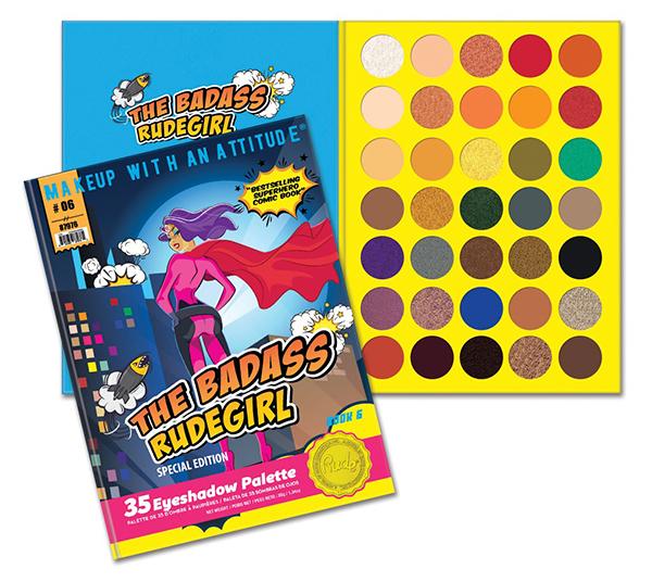 RUDE COSMETICS "THE BADASS RUDE GIRL" PALETTE (BOOK 6)