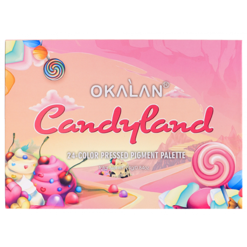 OKALAN EYESHADOW PALETTE "CANDYLAND"