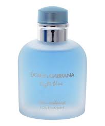 DOLCE&GABBANA Men's Light Blue Eau Intense Pour Homme Eau de Parfum Spray, 3.3 oz