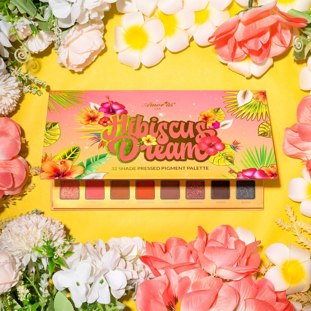 AMOR US EYESHADOW PALETTE "HIBISCUS DREAMS"