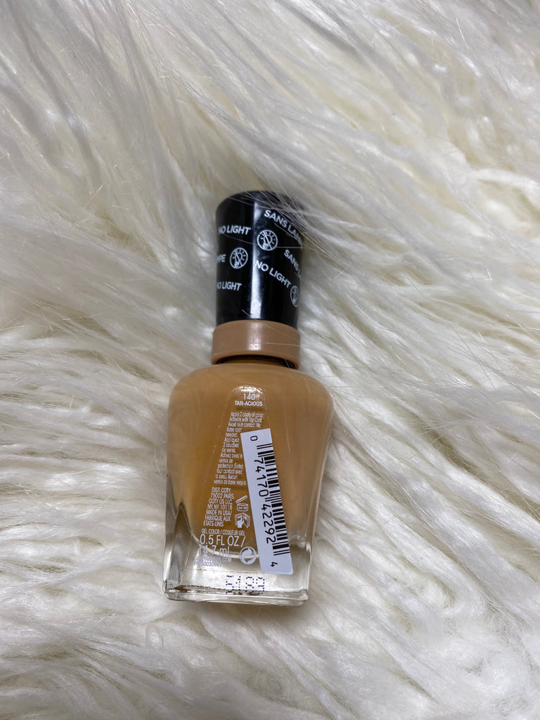 sally hansen miracle gel #140
