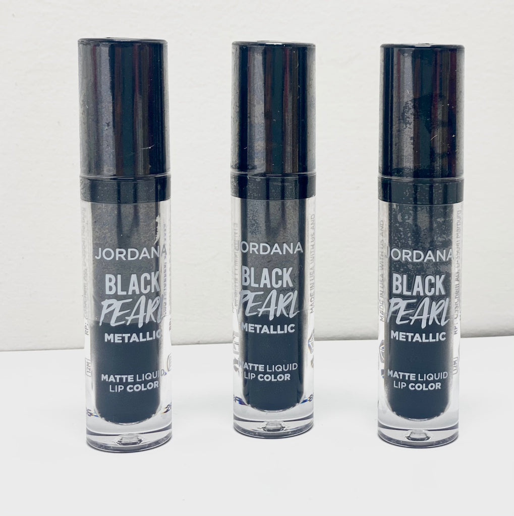 JORDANA MATTE LIQUID COLOR "BLACK PEARL"