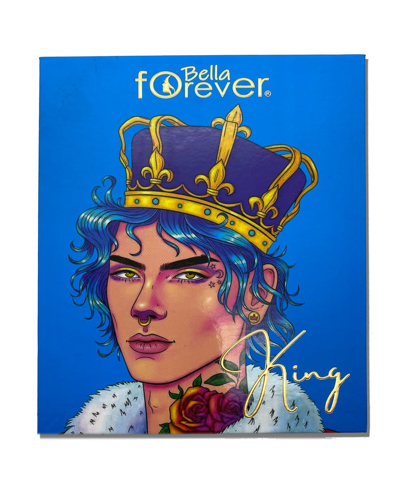 BELLA FOREVER COSMETICS EYESHADOW PALETTE "KING"