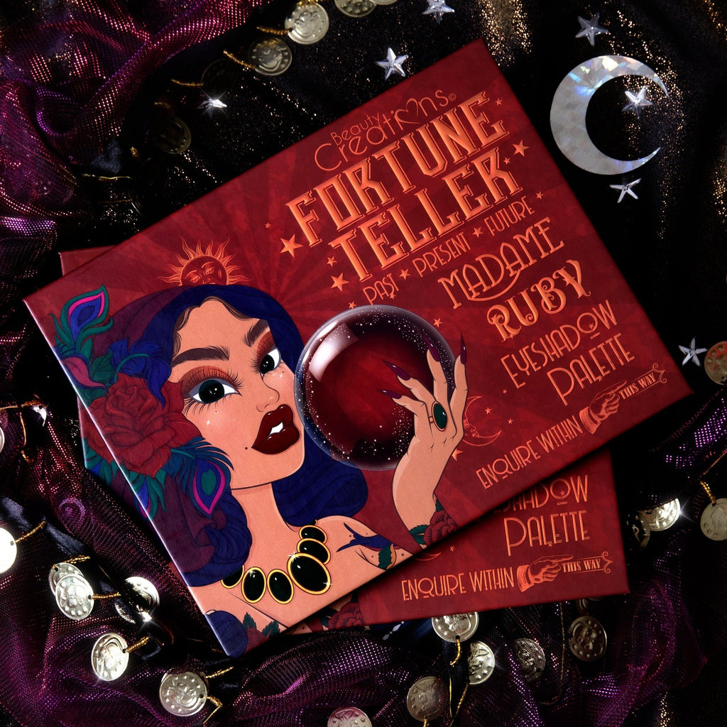 BEAUTY CREATIONS EYESHADOW PALETTE "MADAME RUBY THE FORTUNE TELLER"