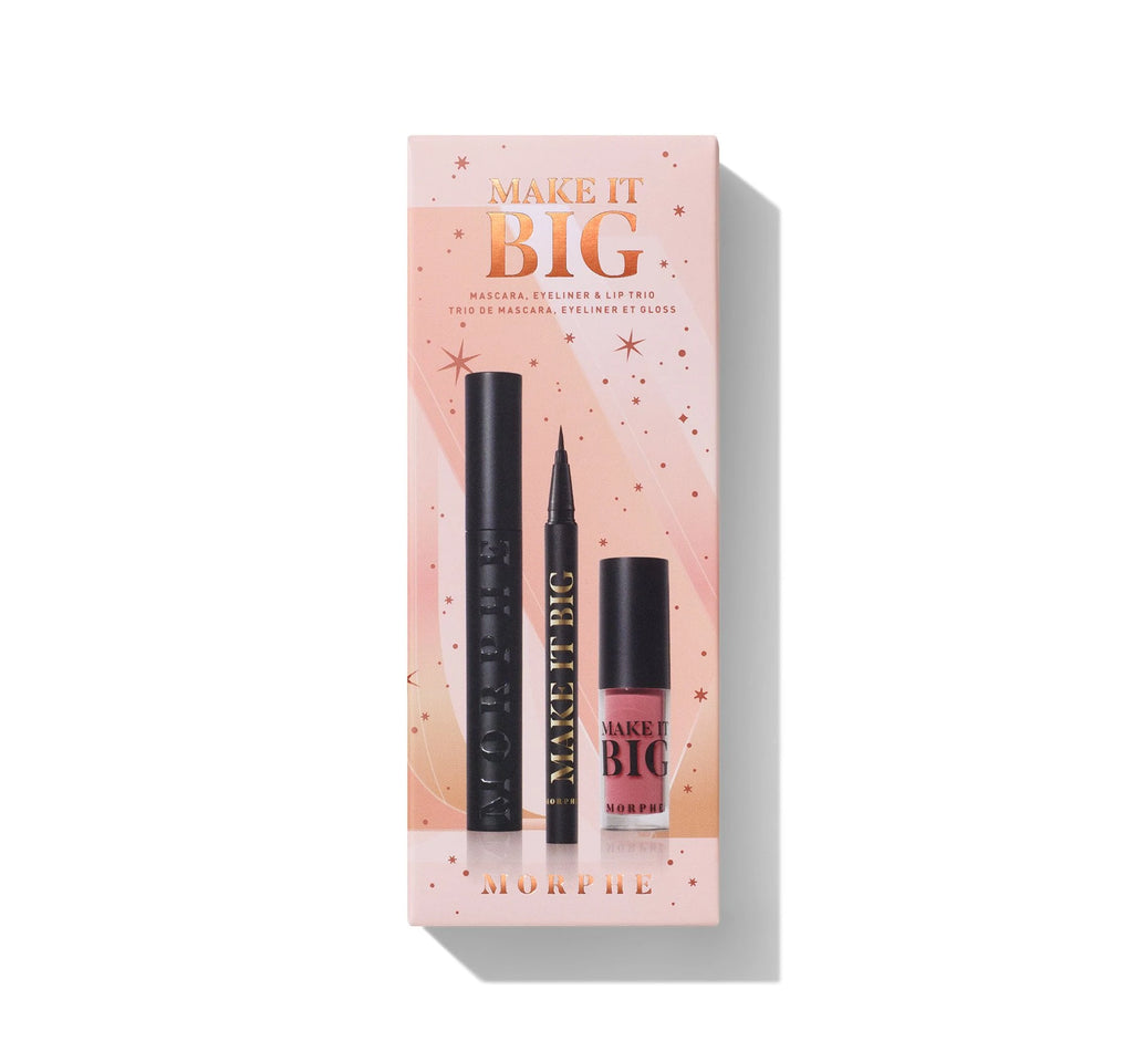 MORPHE MAKE IT BIG MASCARA, EYELINER & LIP TRIO