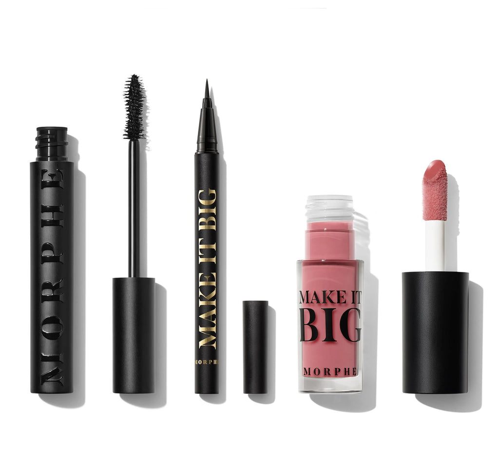 MORPHE MAKE IT BIG MASCARA, EYELINER & LIP TRIO