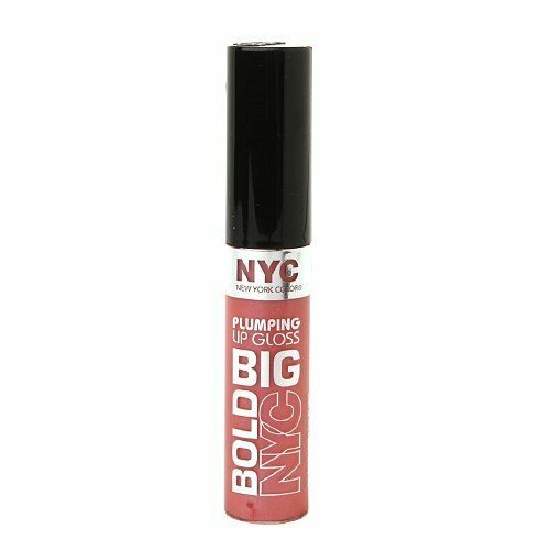NYC BIG BOLD PLUMPING LIP GLOSS "PLEASANTLY PLUMP PINK"