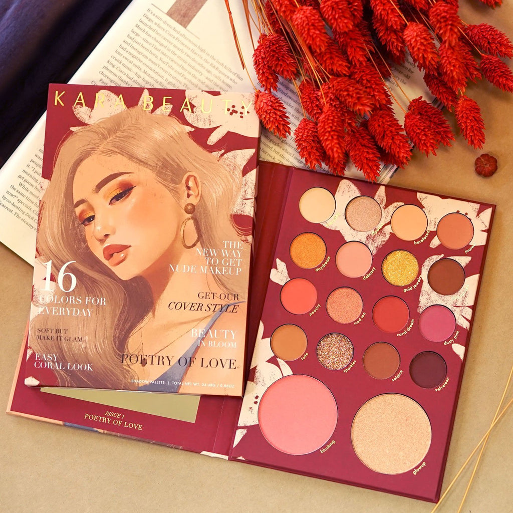 KARA BEAUTY EYESHADOW PALETTE "POETRY OF LOVE"