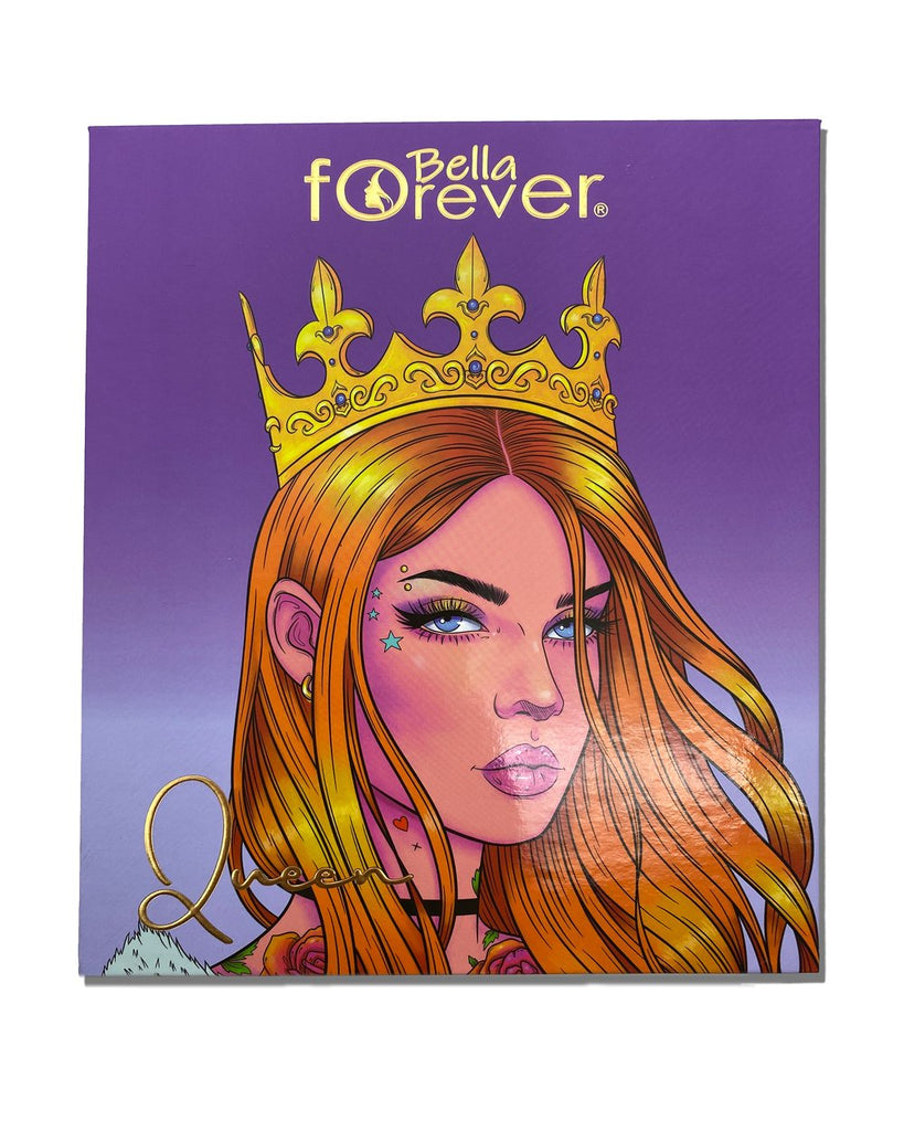 BELLA FOREVER COSMETICS EYESHADOWS PALETTE "QUEEN PALETTE"