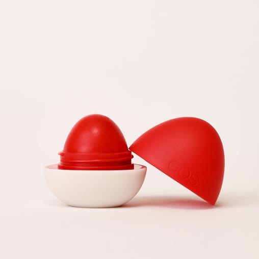 EOS SHEA + SHADE TINTED LIP BALM "RED HAUTE"