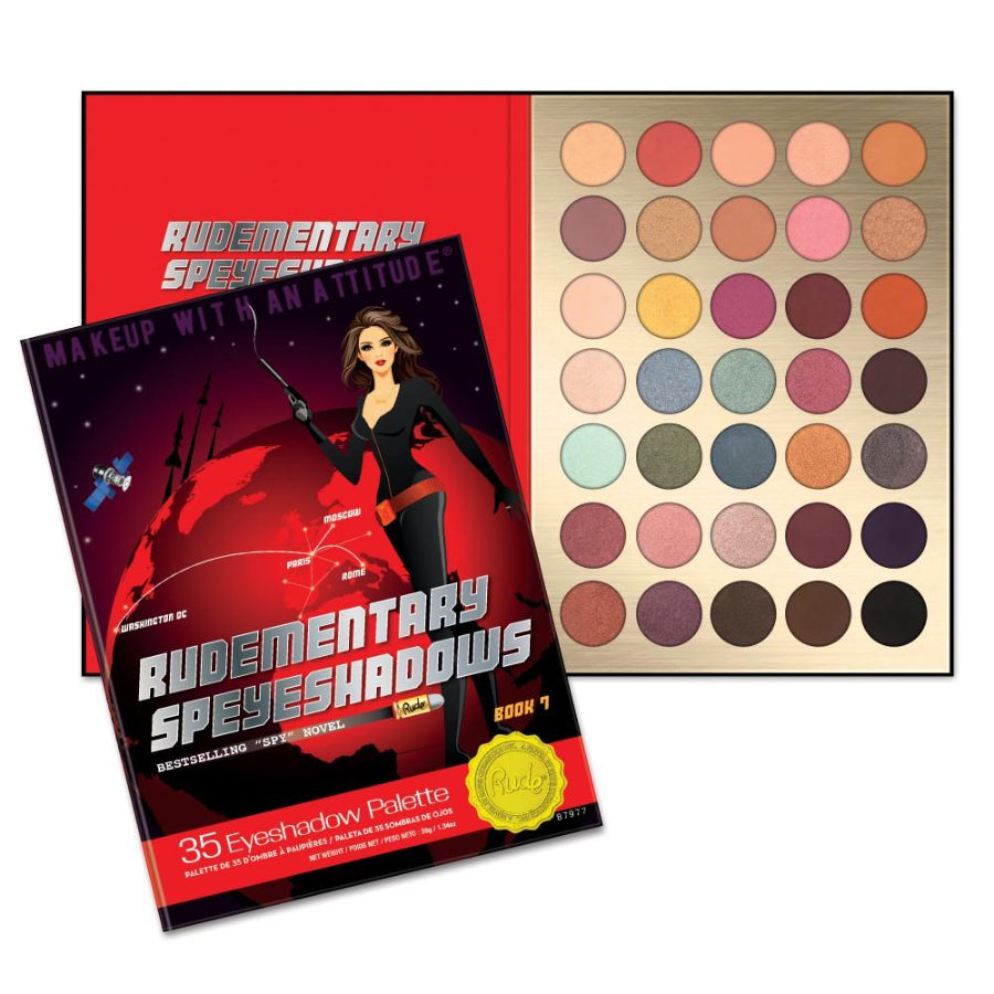RUDE COSMETICS "RUDEMENTARY SPEYESHADOWS" PALETTE (BOOK 7)