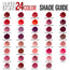 MAYBELLINE SUPERSTAY 24 HOUR LIQUID LIPSTICK