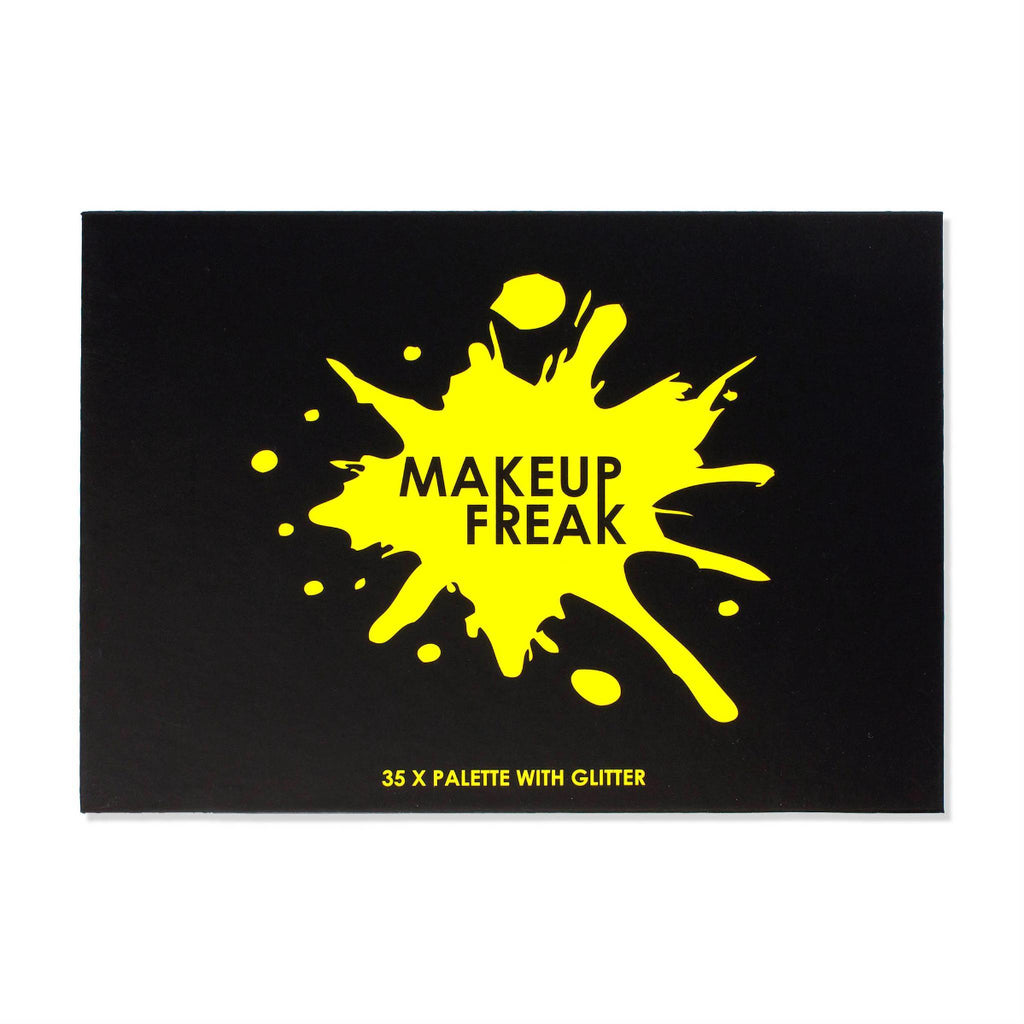 MAKEUP FREAK "X" 35 COLOR PALETTE WITH GLITTER