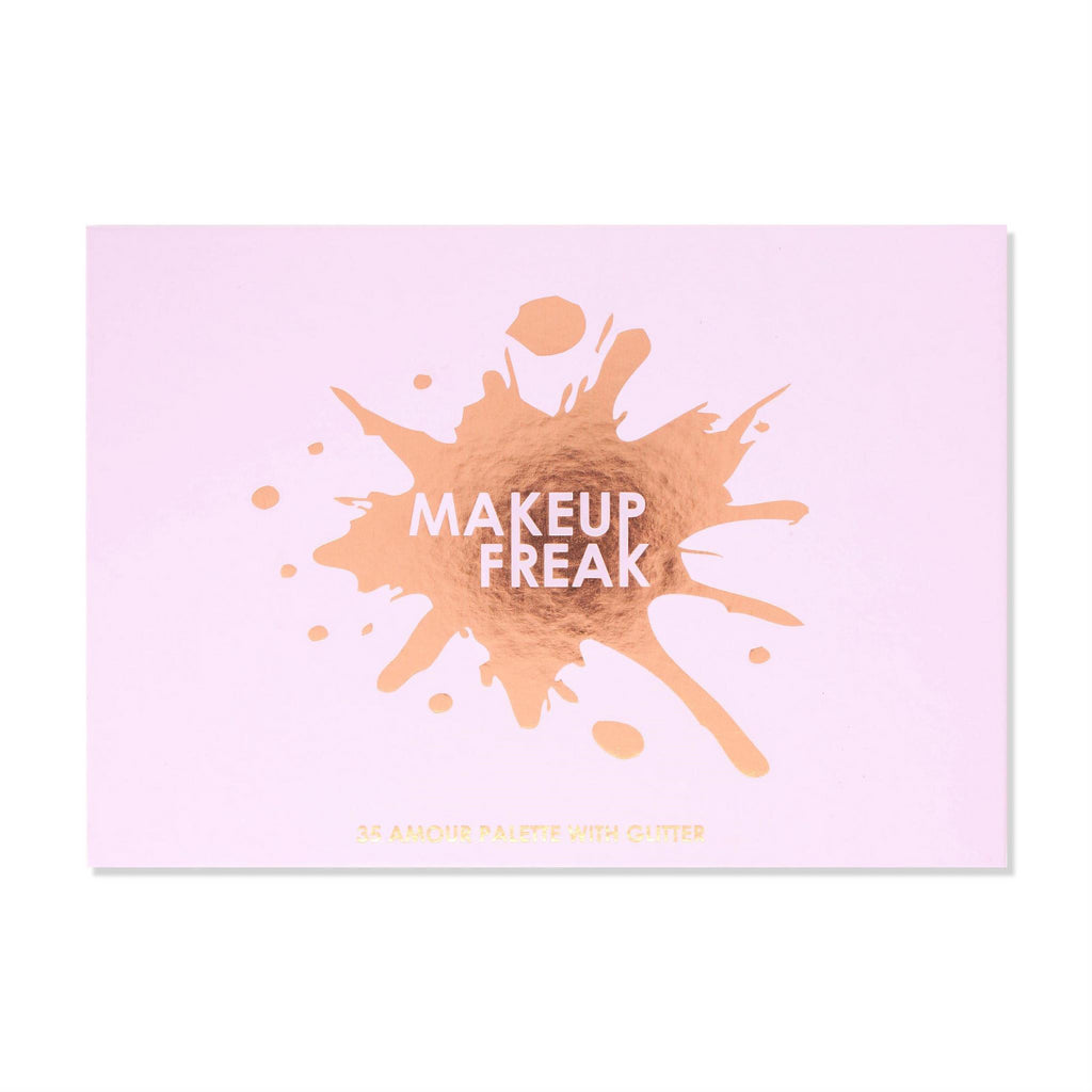 MAKEUP FREAK "AMOUR" 35 COLOR PALETTE WITH GLITTER