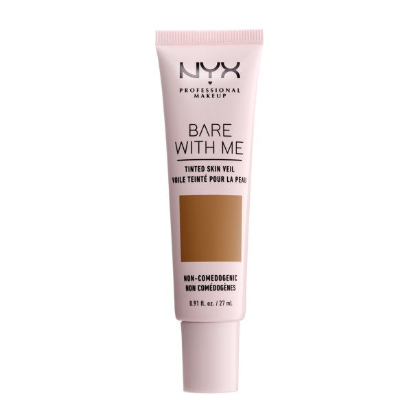 NYX Professional Makeup Bare With Me Tinted Skin Veil, Lightweight BB Cream, "Cinammon Mahogany"