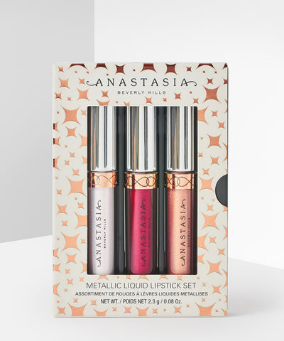 ANASTASIA BEVERLY HILLS MINI METALLIC LIQUID LIPSTICK SET