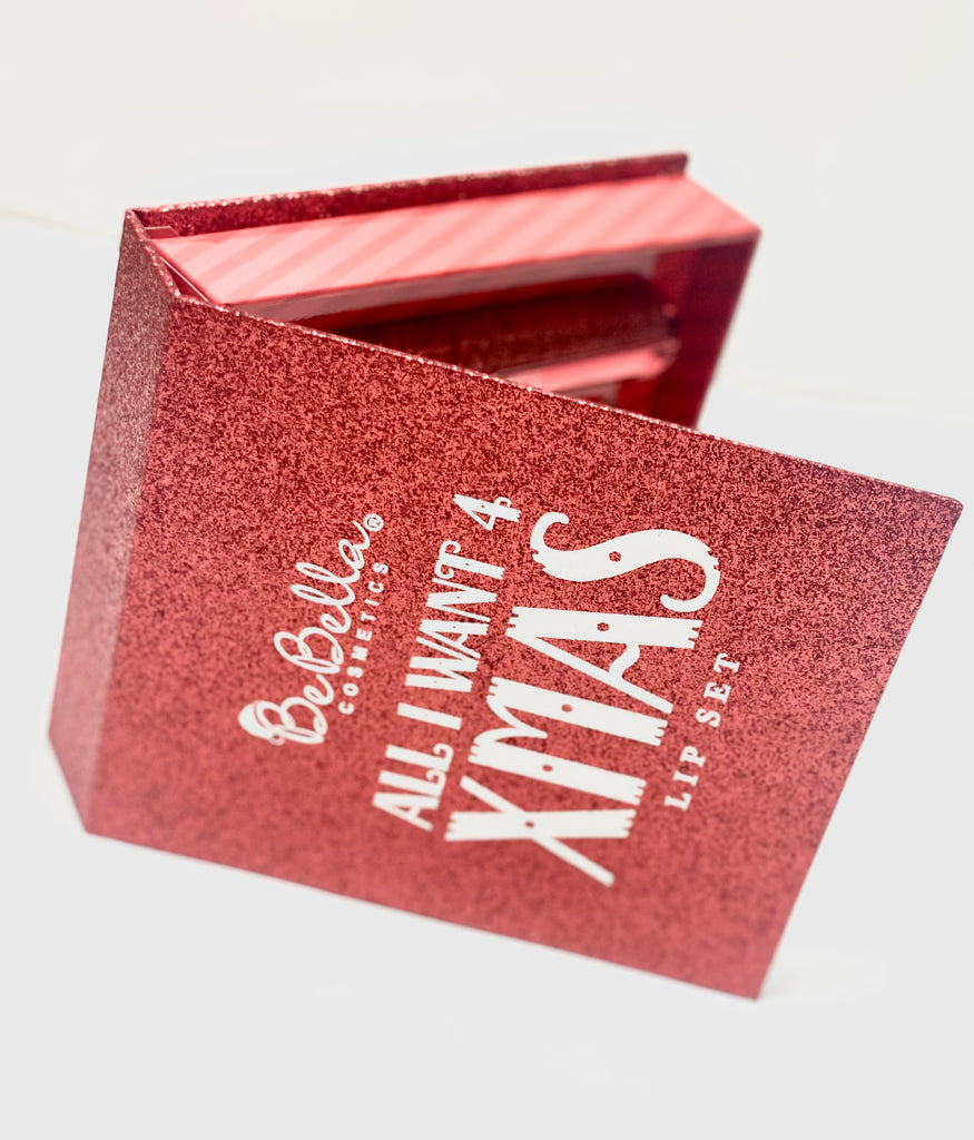 BE BELLA COSMETICS "ALL I WANT XMAS LIP SET"