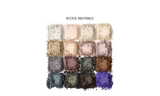 NYX ULTIMATE shadow palette available in 7 different styles