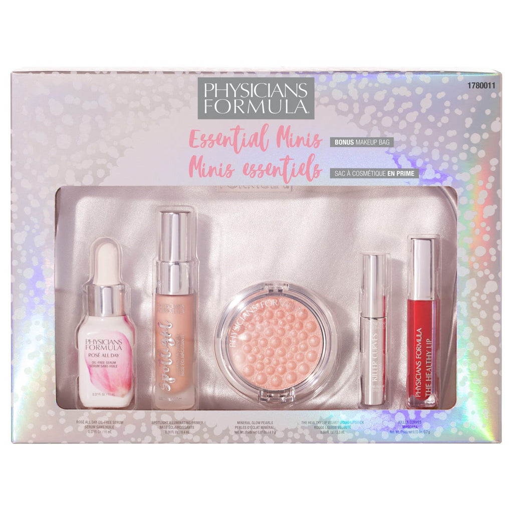 PHYSICIANS FORMULA ESSENTIAL MINIS *BONUS MAKEUP BAG*