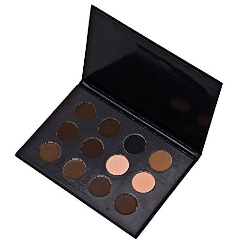 KARA MULTI EYEBROW PALETTE 12 COLORS