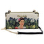 Frida Kahlo Jungle Series Zipper Wallet with CrossBody Strap