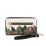 FRIDA KAHLO CARTOON SERIES DOUBLE ZIPPER WRISTLET WALLET