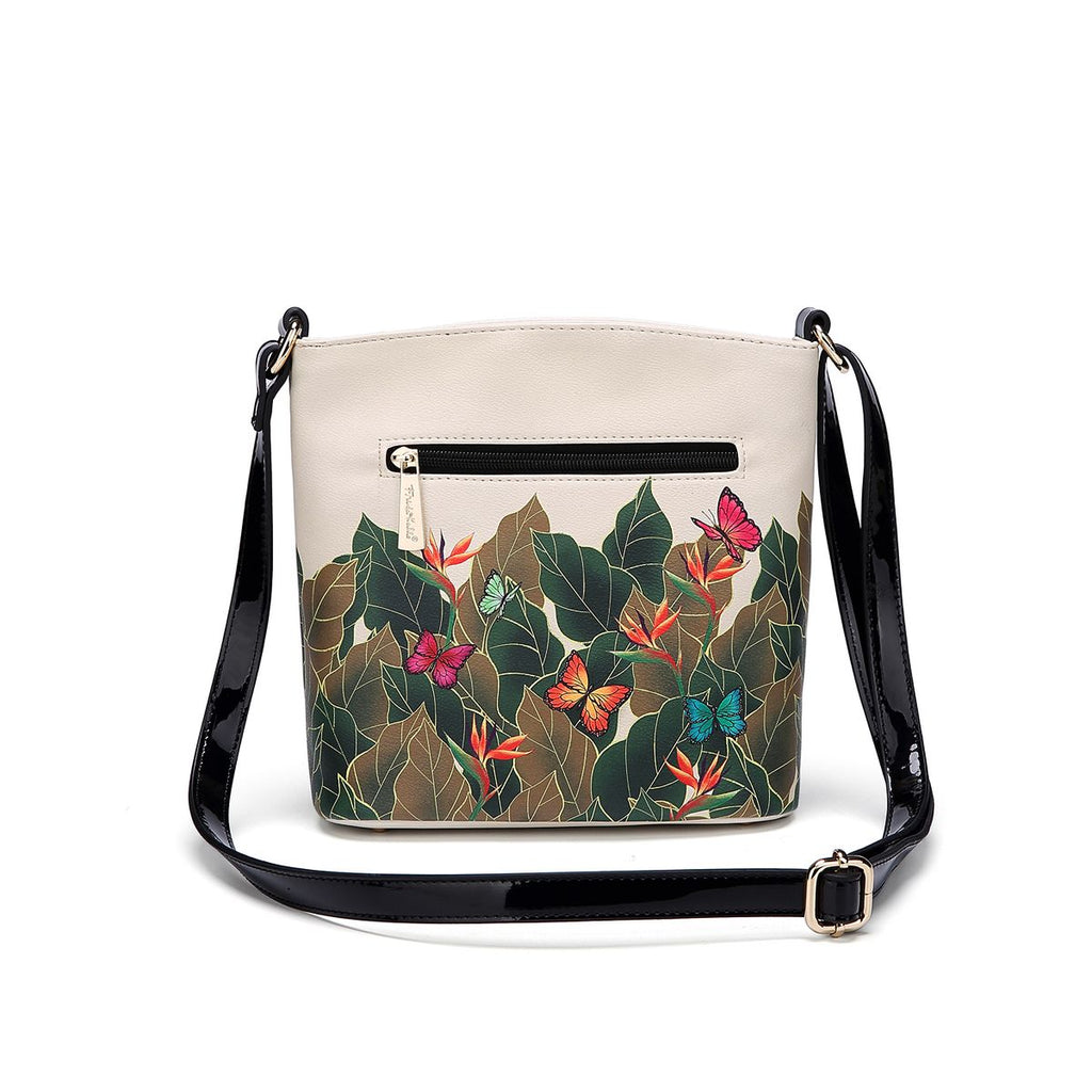 FRIDA KAHLO JUNGLE SERIES CROSSBODY MESSENGER BAG