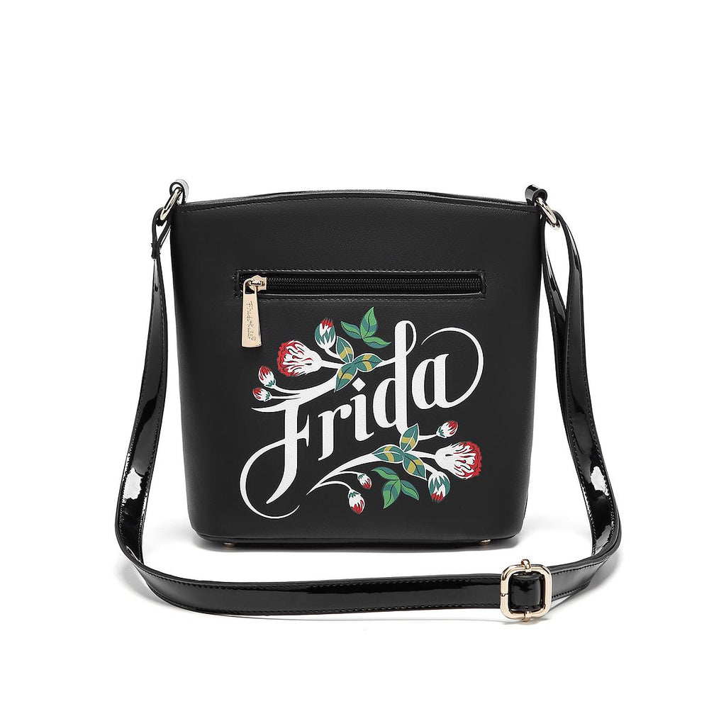 FRIDA KAHLO FLORAL BOUNTY CROSSBODY MESSENGER BAG