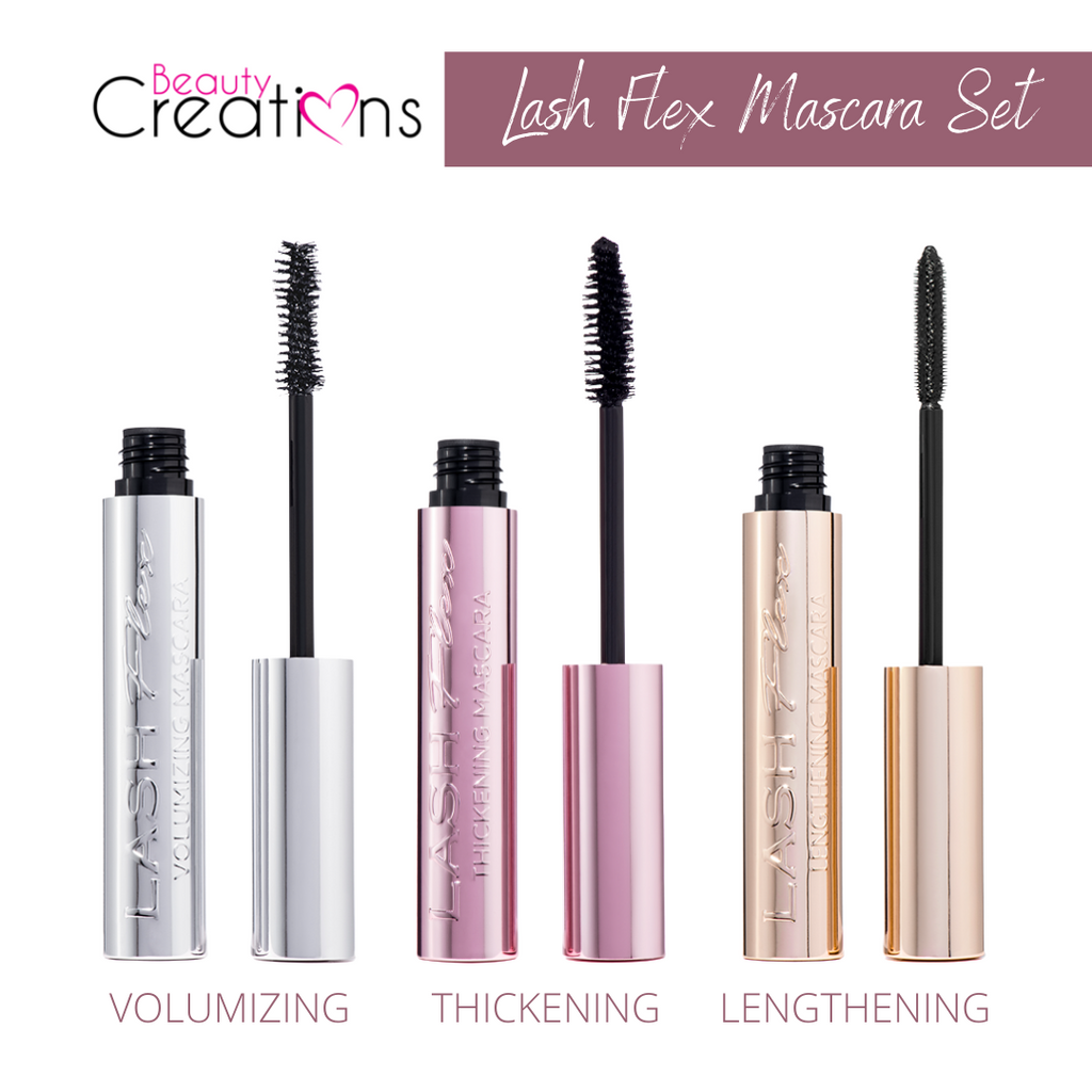 BEAUTY CREATIONS LASH FLEX MASCARA SET